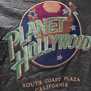 Planet Hollywood Black Bomber Jacket